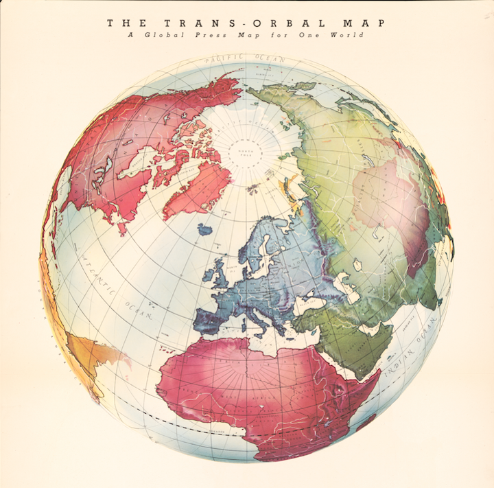Trans orbal map a global press map