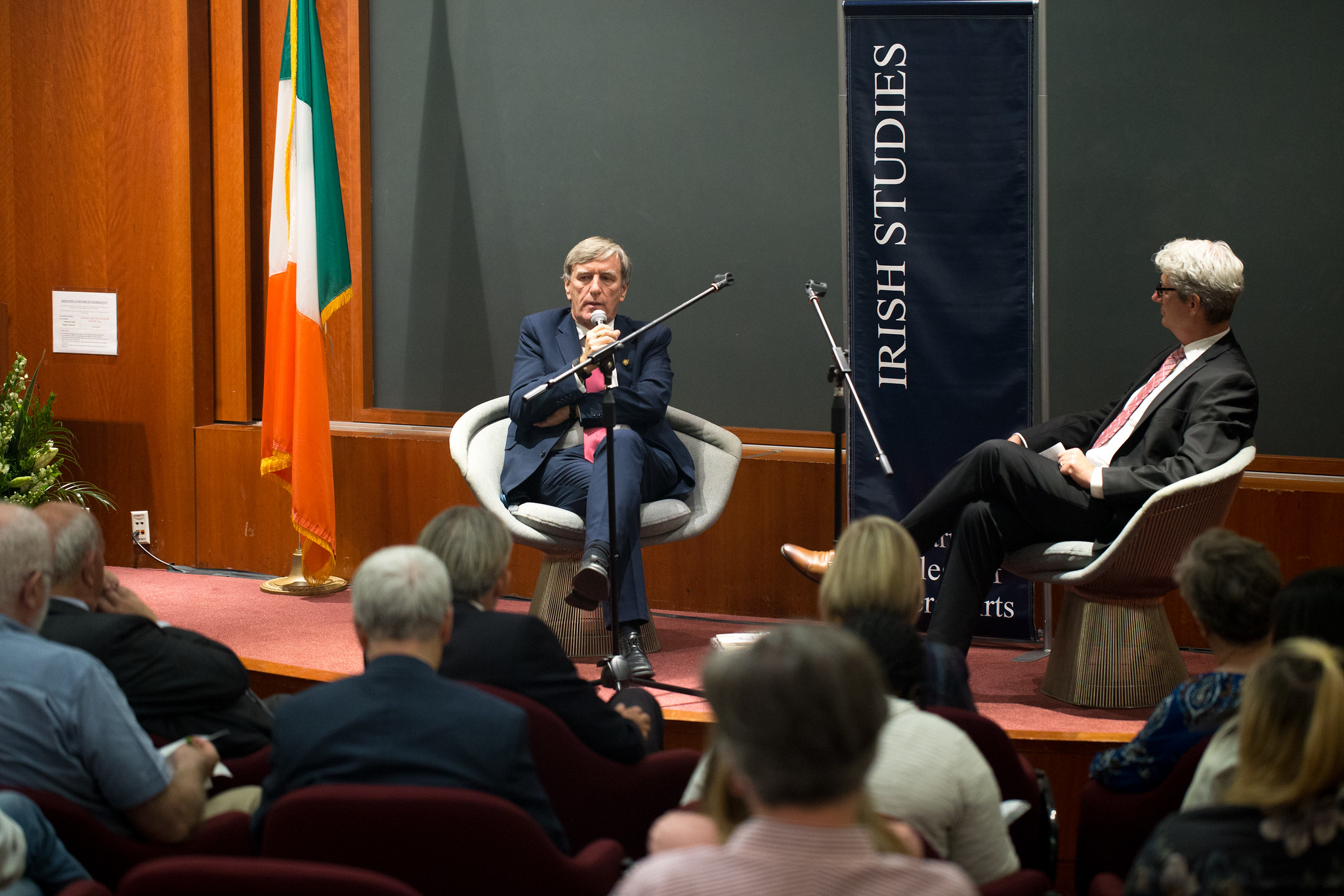 Event recording of Irish Ambassador's visit to the US