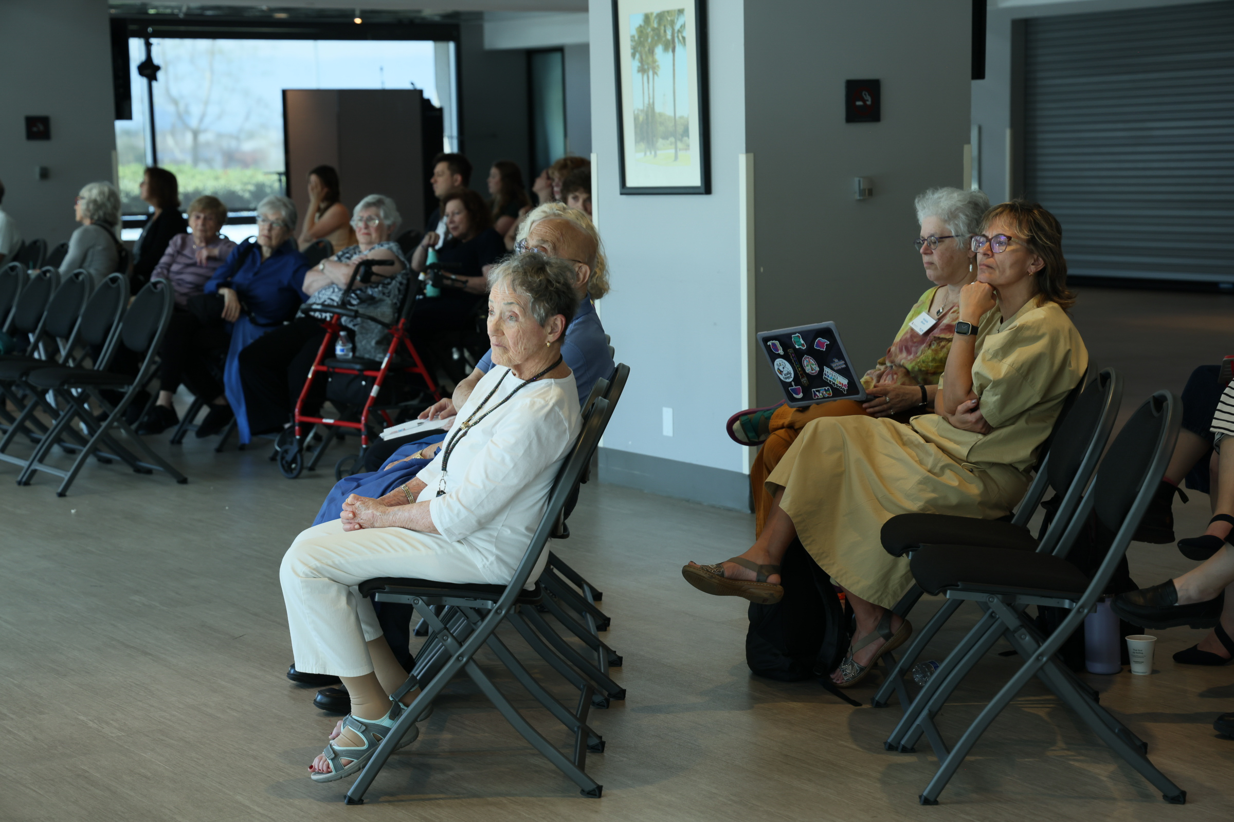 Participants Watching A Session