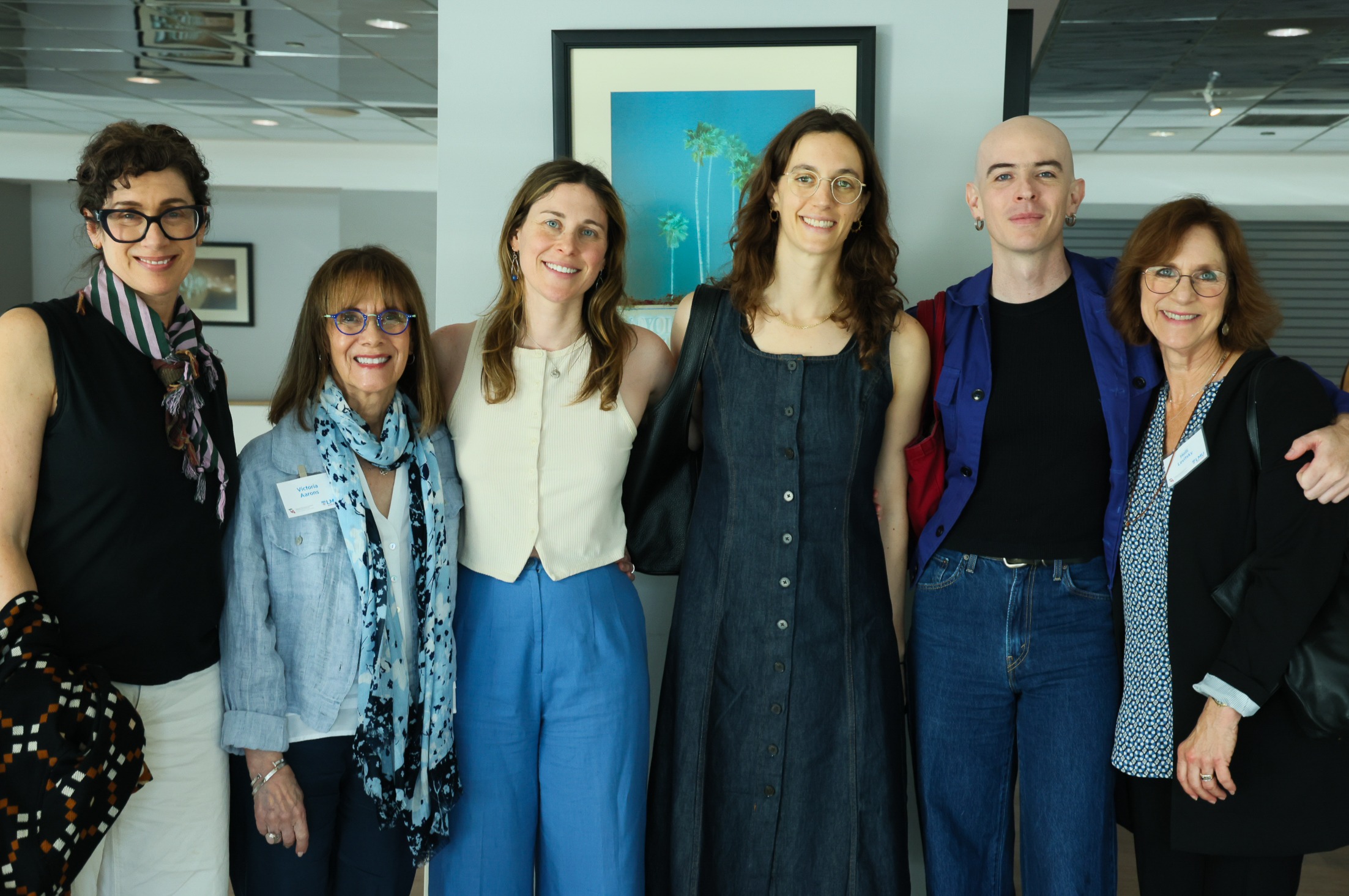 Holli Levitsky, Sofya Levitsky-Weitz, and Friends Posing