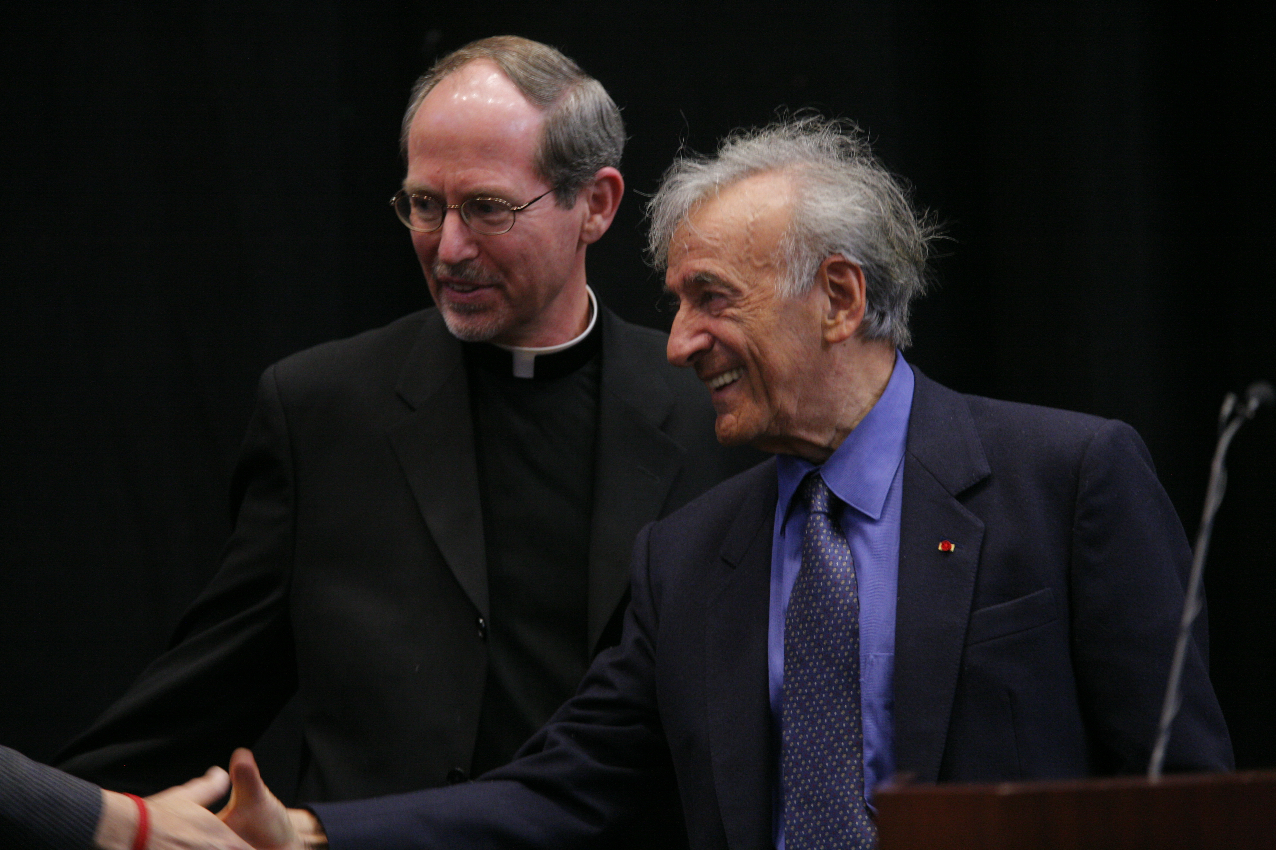 Two men shaking hands