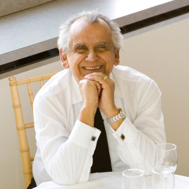 Picture of Peter Caloyeras sitting at table