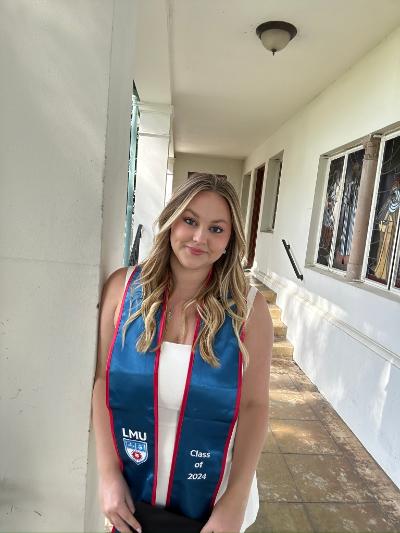 Claire Davis commencement photo
