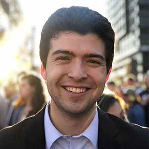 Antonio headshot city background