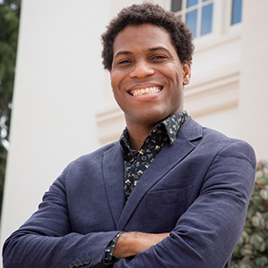 Chris Gipson St Robert's Hall backdrop