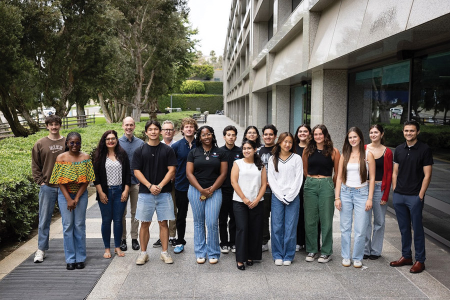 Psychology faculty and students who participated in SURP outside of UHall