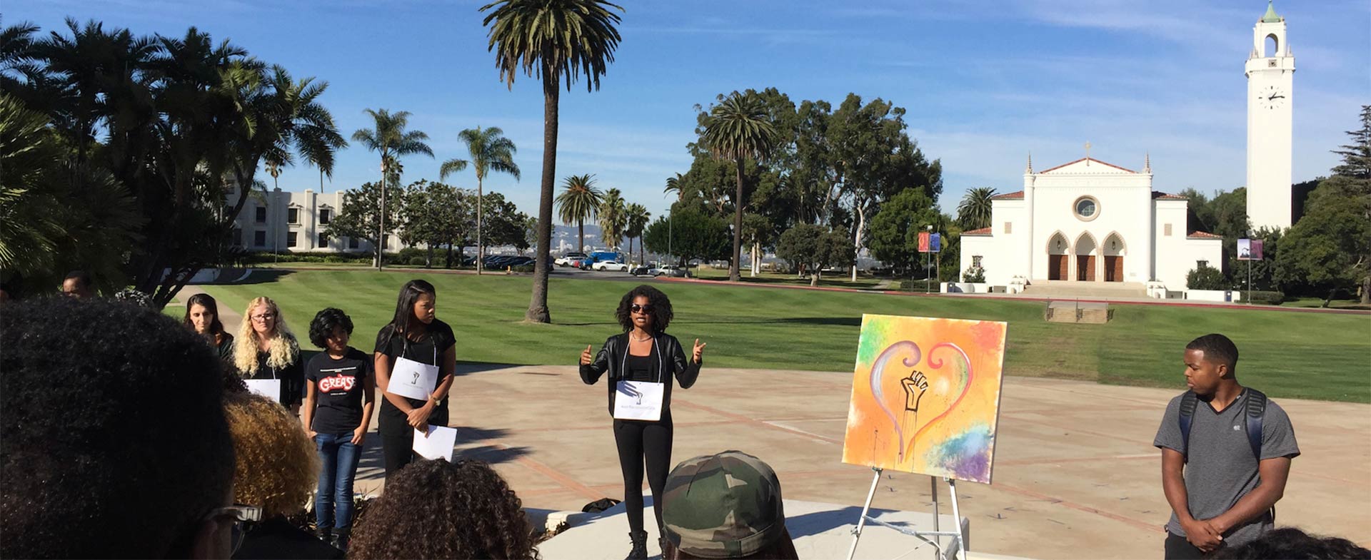 African American student rally